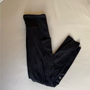lululemon athletica fast and free black leggings